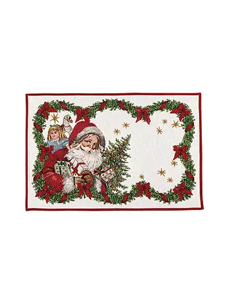 VILLEROY & BOCH | Mantel individual navideño Toys Fantasy 32x48cm Santa | 